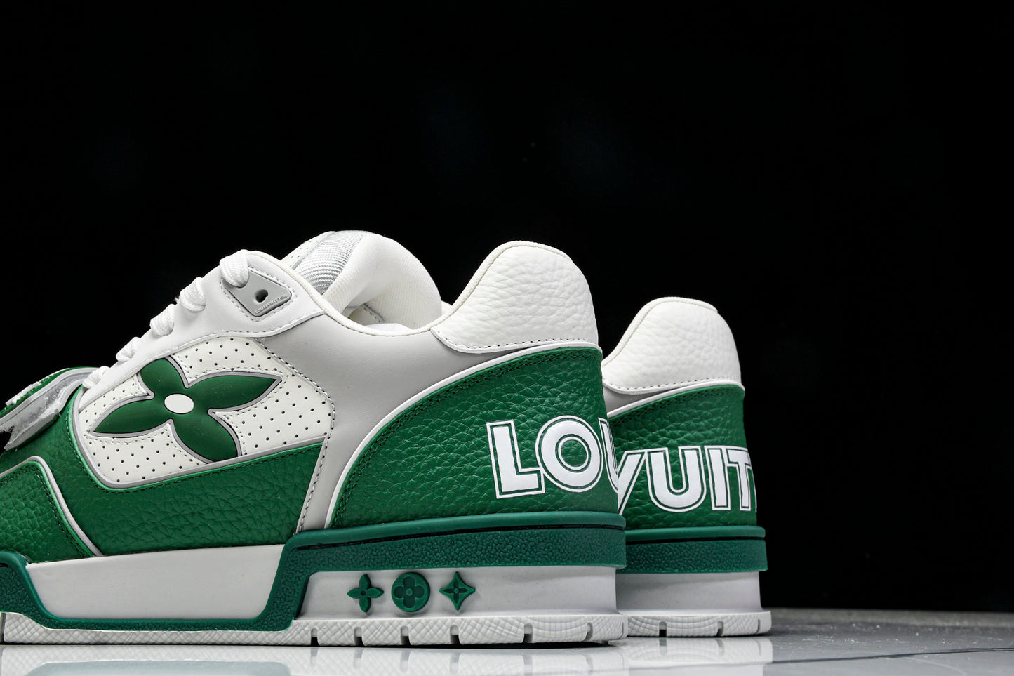 Louis Vuittоп Trainer Low Velcro Strap 'Perforated Green'