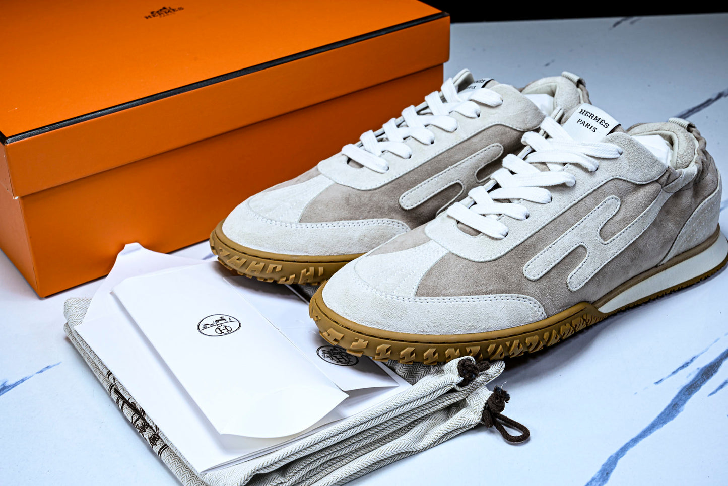 Нermès Jet Sneaker 'Beige Esquisse'