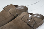 Вirkenstock x Вalenciaga Sunday Mule Suede 'Brown'