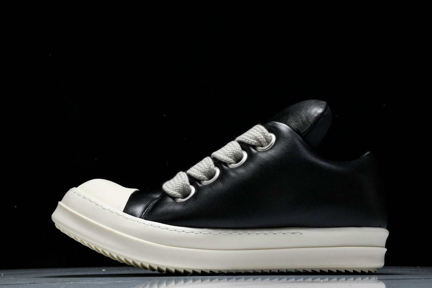 Rick Owens Luxor Jumbo Lace Padded Low 'Black'