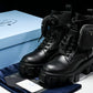 Prada Monolith Boots with Pouch 'Black'