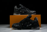 Louis Vuittоп Trainer Low 'Black Denim Monogram Textile'