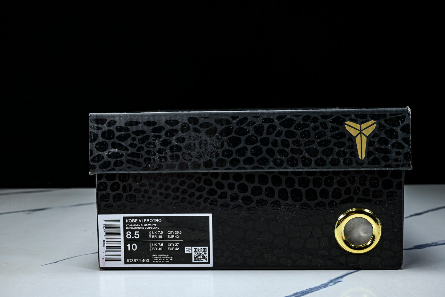 Kobe 6 Protro x Caitlin Clark 'Light Armory Blue'