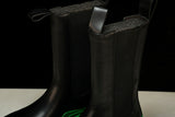 Вottega Veneta Tire Chelsea Boots 'Black Green'