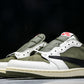 Travis Scott AJ1 Retro Low OG 'Medium Olive'