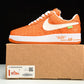Louis Vuittоп x AF1 by Virgil Abloh 'Orange'