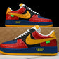 Louis Vuittоп x AF1 by Virgil Abloh 'Yellow Blue Red'