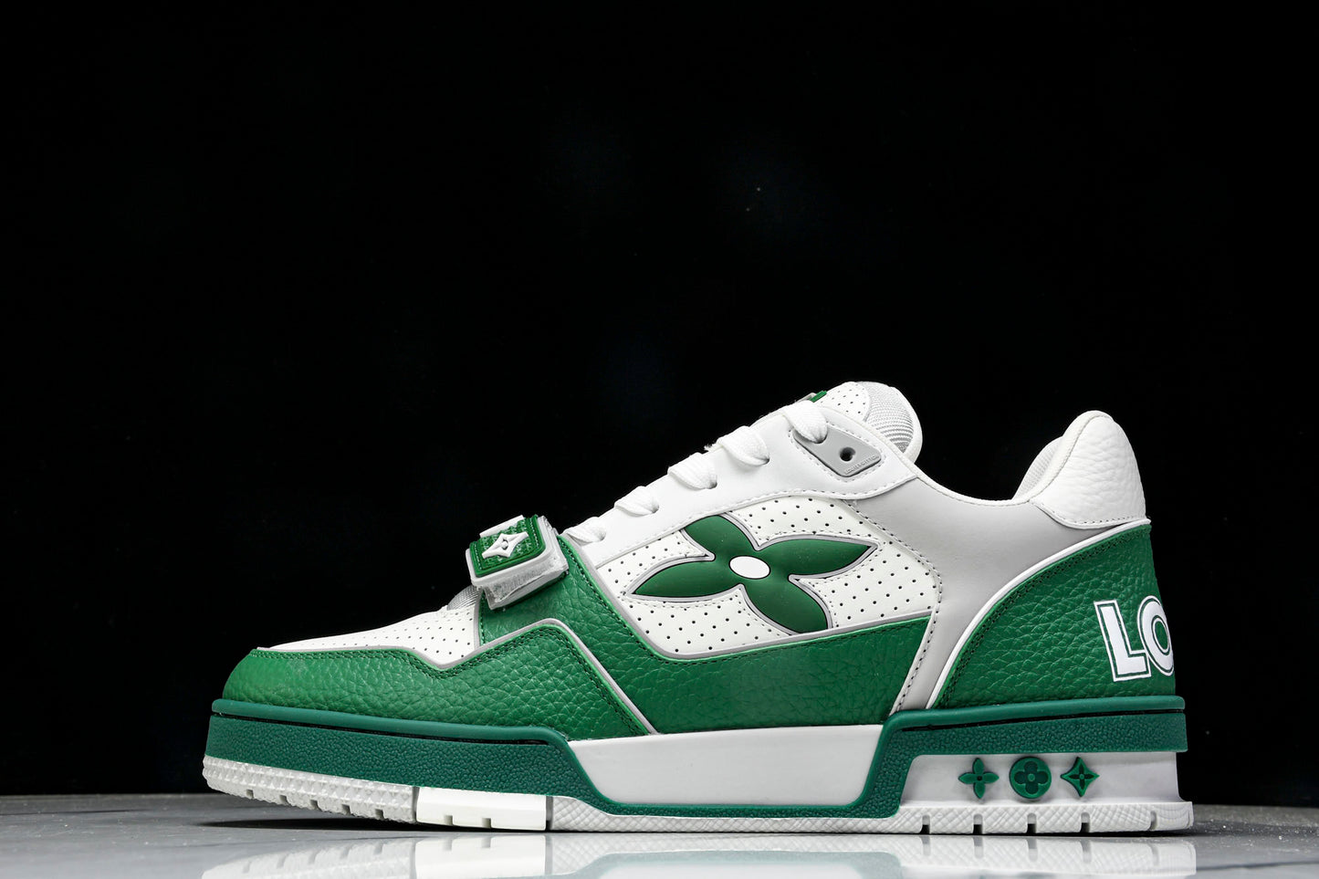 Louis Vuittоп Trainer Low Velcro Strap 'Perforated Green'