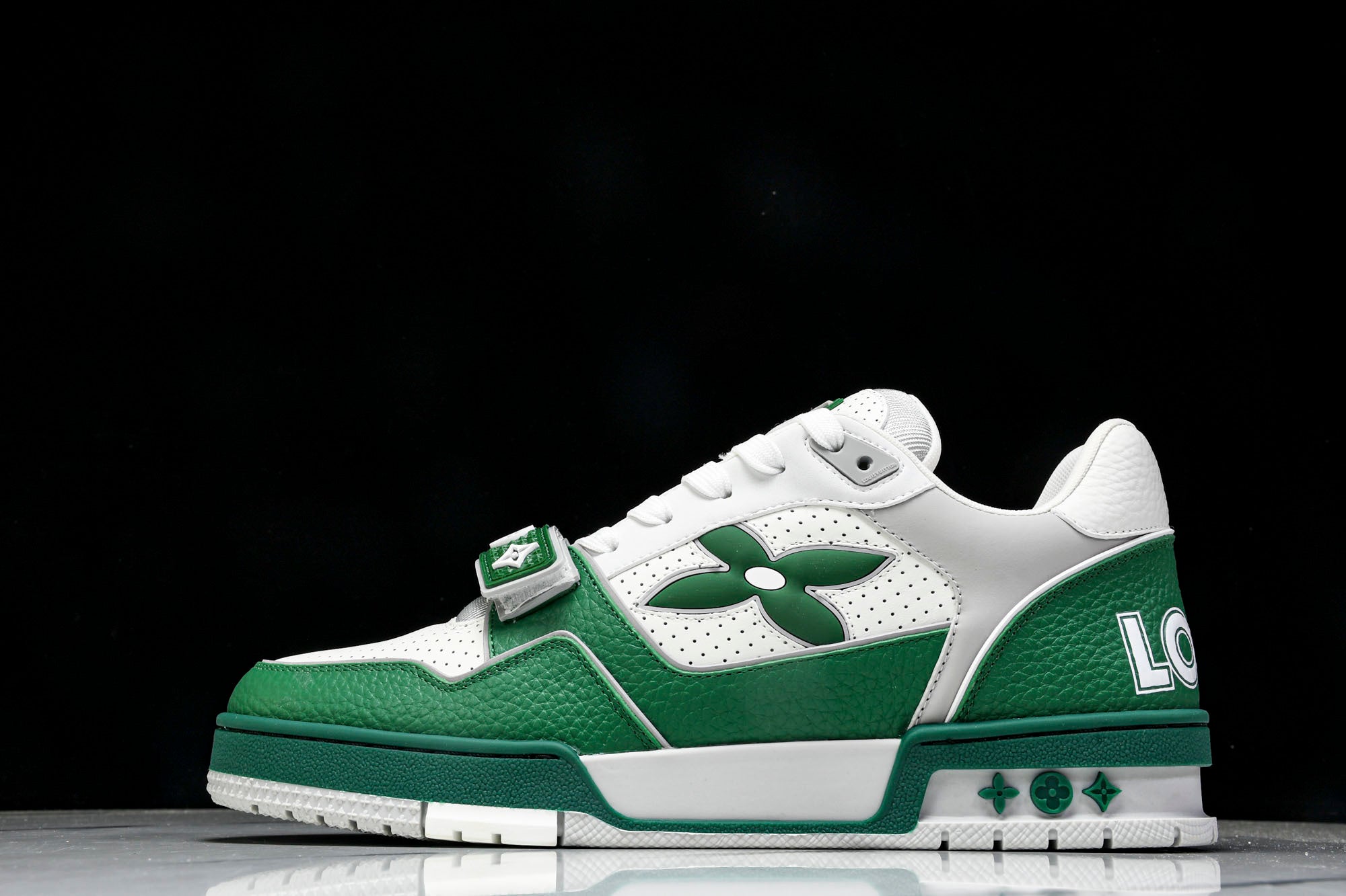 Louis Vuittоп Trainer Low Velcro Strap 'Perforated Green'