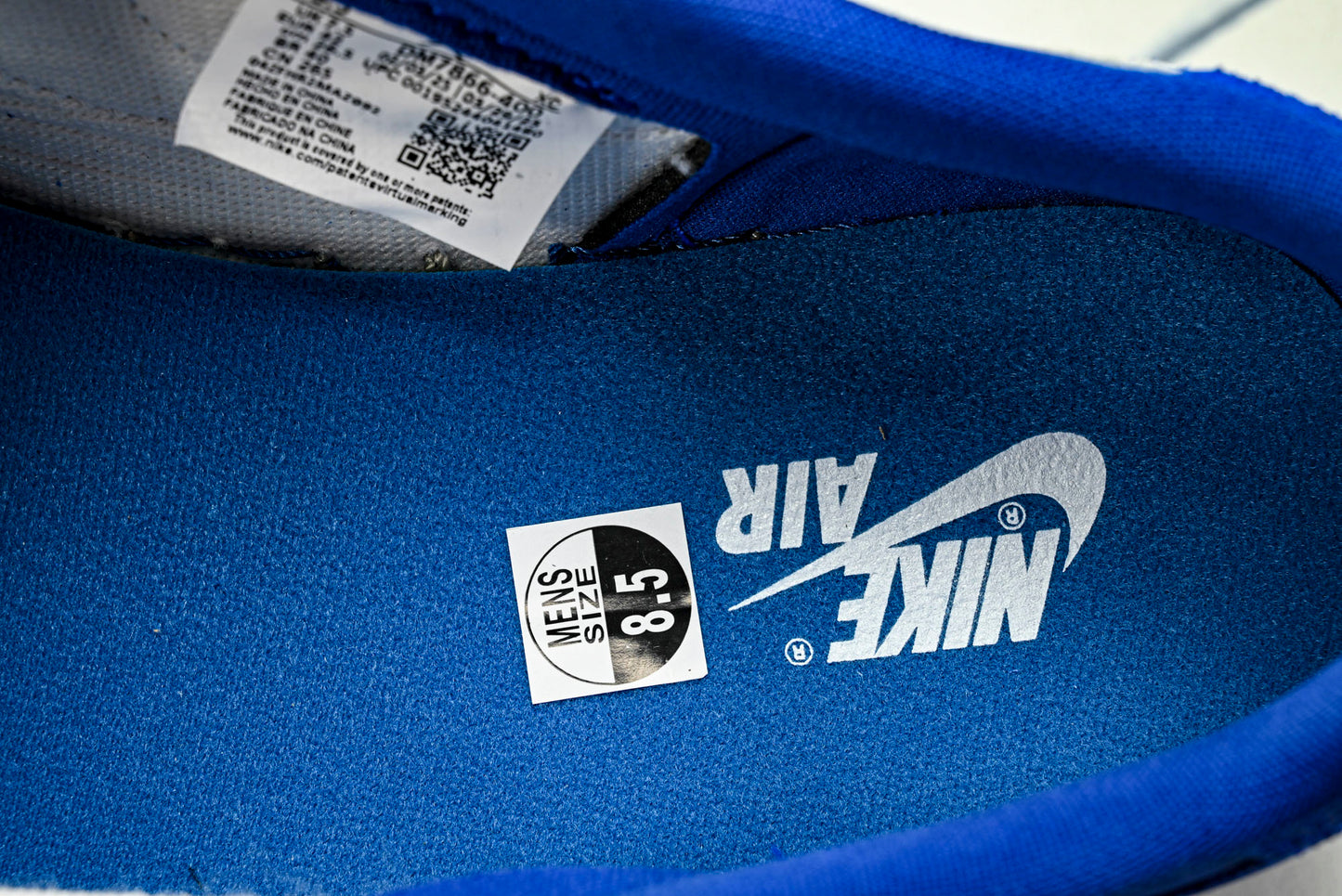 Travis Scott x Fragment AJ1 Low ‘Reverse Sail Military Blue’ (Unreleased)