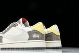 Travis Scott AJ1 Low x Stussy 'Neutral' (Custom)