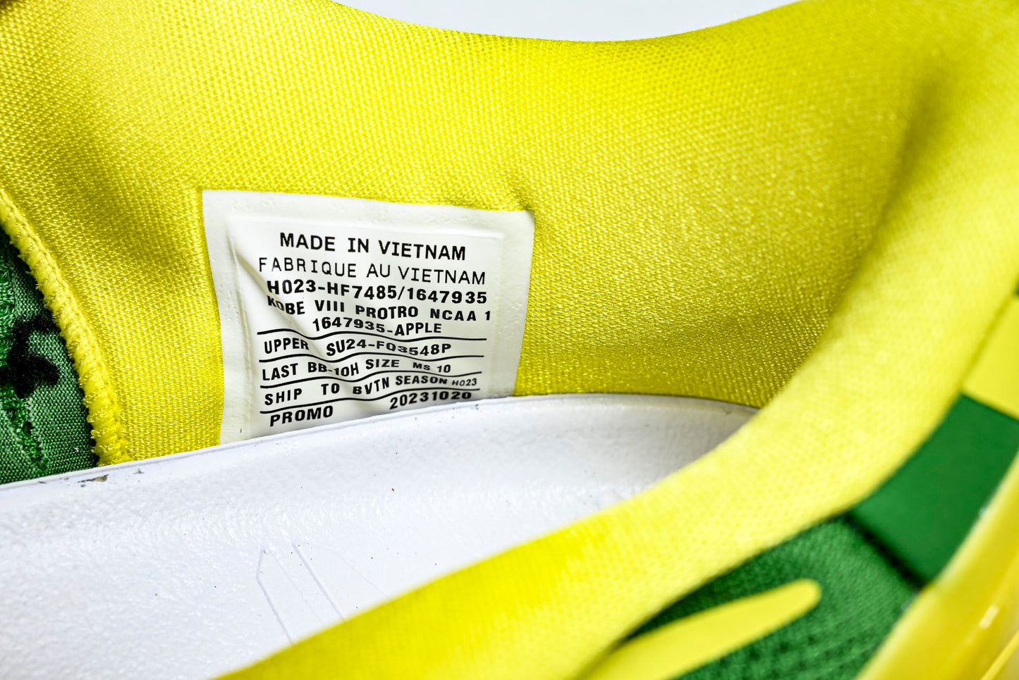 Kobe 8 Protro Oregon Ducks PE 'Green'