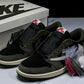 Travis Scott AJ1 Retro Low OG 'Black Olive'
