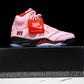 AJ5 Retro x Awake NY 'Arctic Pink'