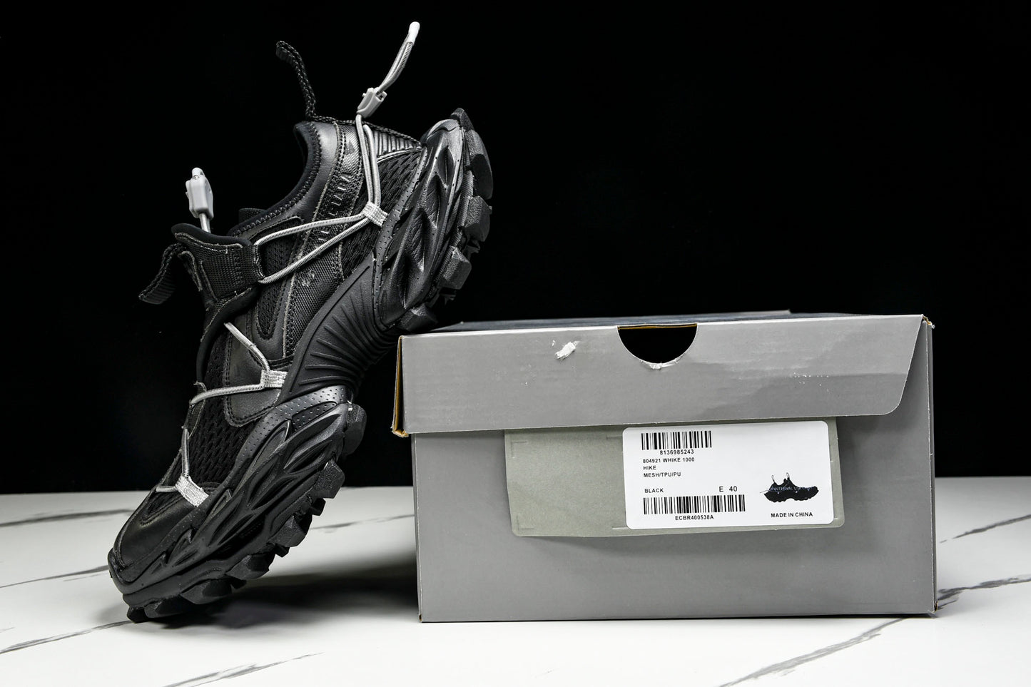 Вalenciaga Hike Sneaker 'Black'