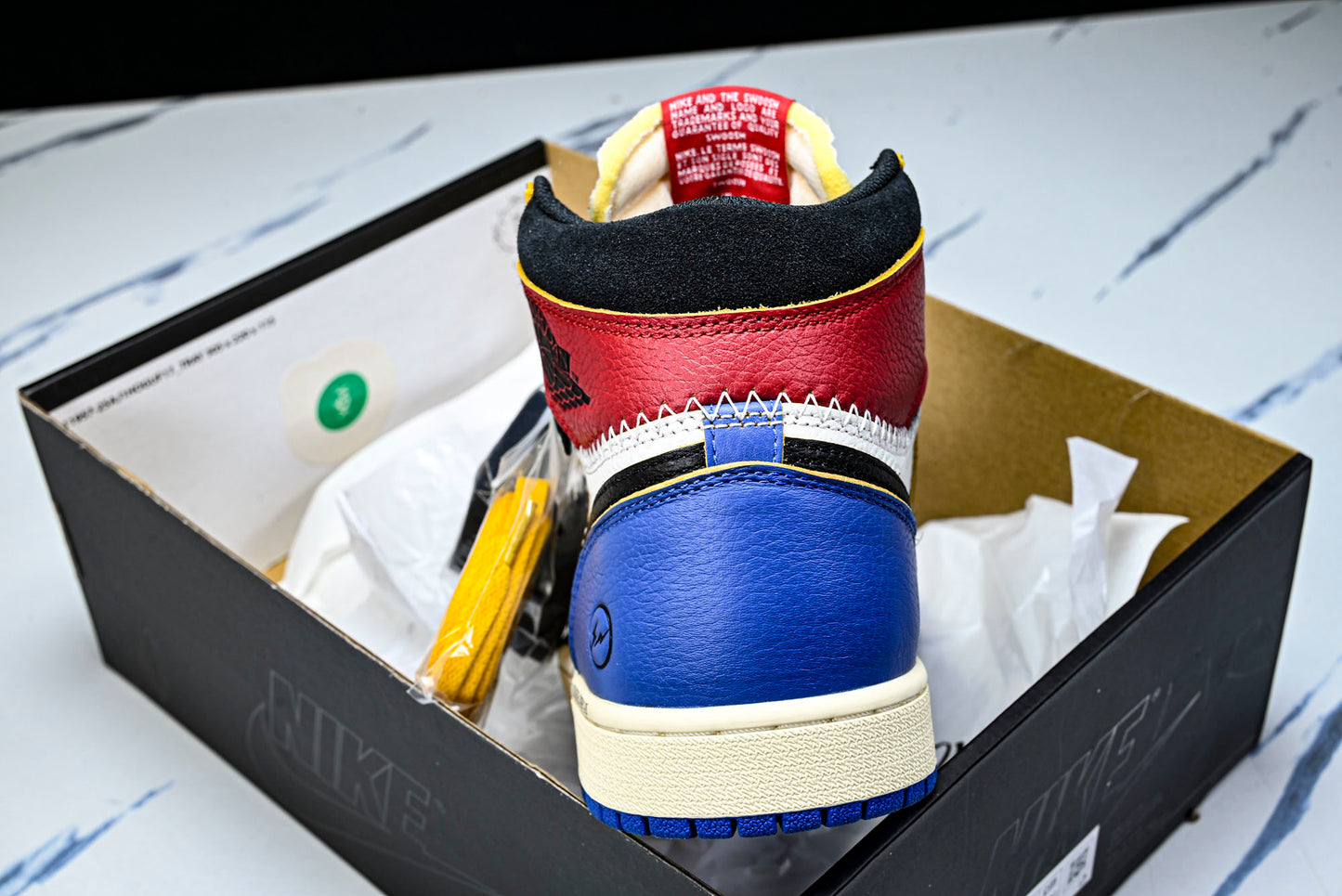 Union LA x Fragment x AJ1 Retro High 'Varsity Red Sport Royal'