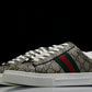 Guссi Ace Web 'Beige Monogram'