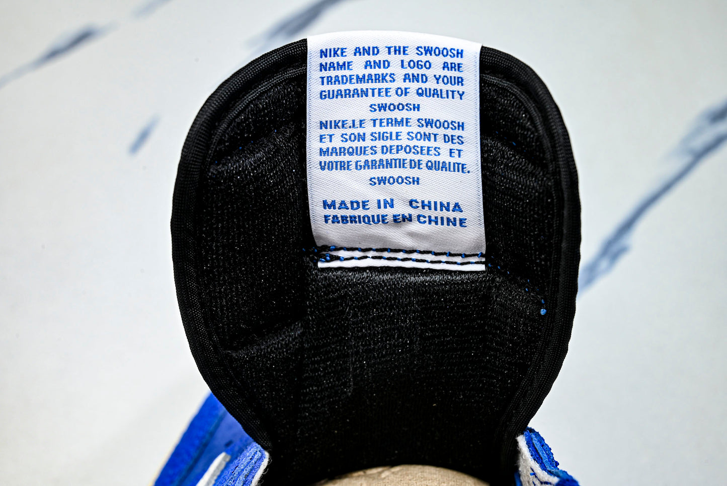 Travis Scott x Fragment AJ1 Low ‘Reverse Sail Military Blue’ (Unreleased)