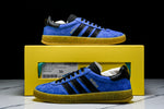 Guссi x Gazelle 'Blue GG Monogram'