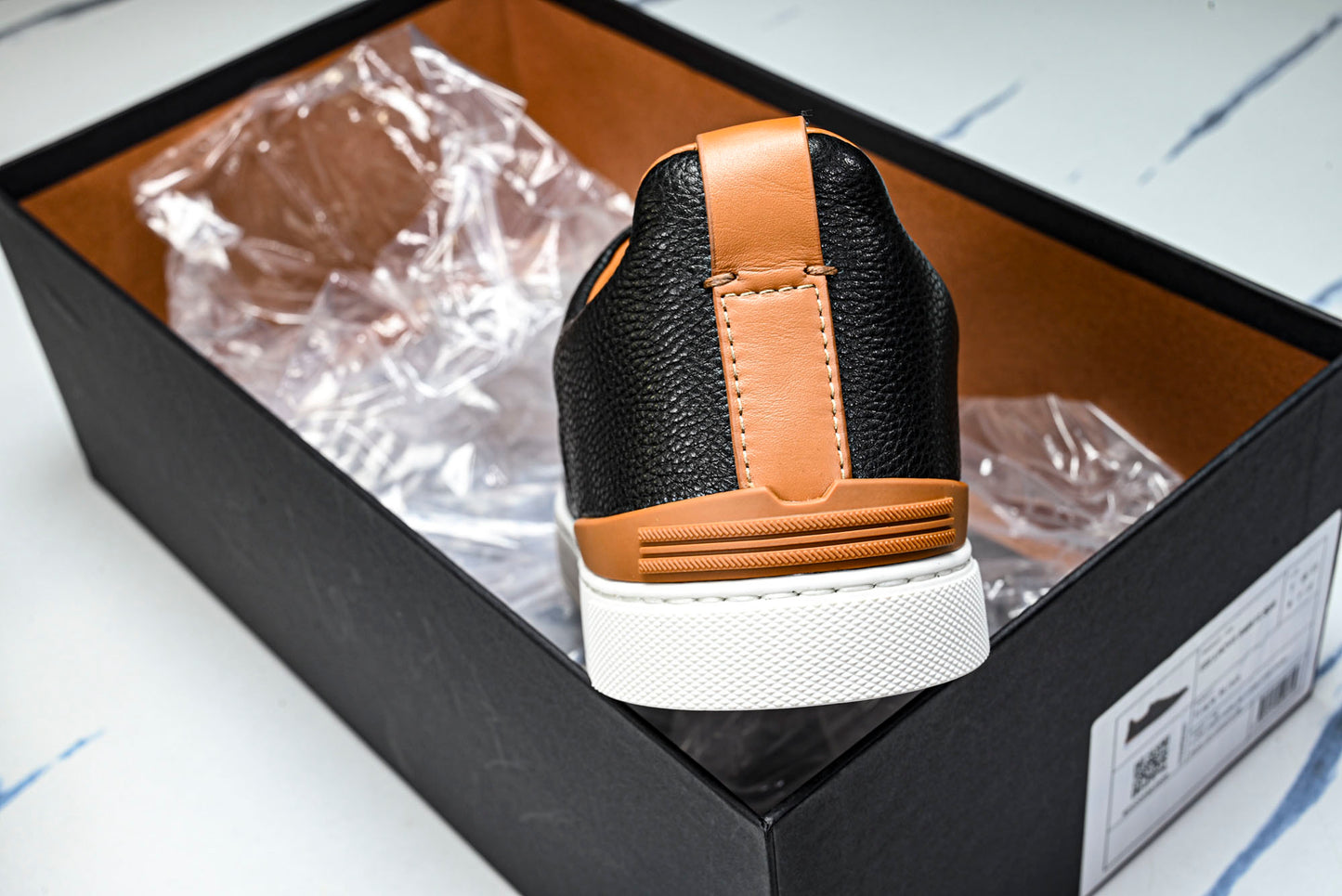ZEGNA Triple Stitch 'Black'