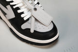 Off-White Out Of Office OOO Low Top 'Black Grey'
