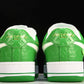 Louis Vuittоп x AF1 by Virgil Abloh 'Green'