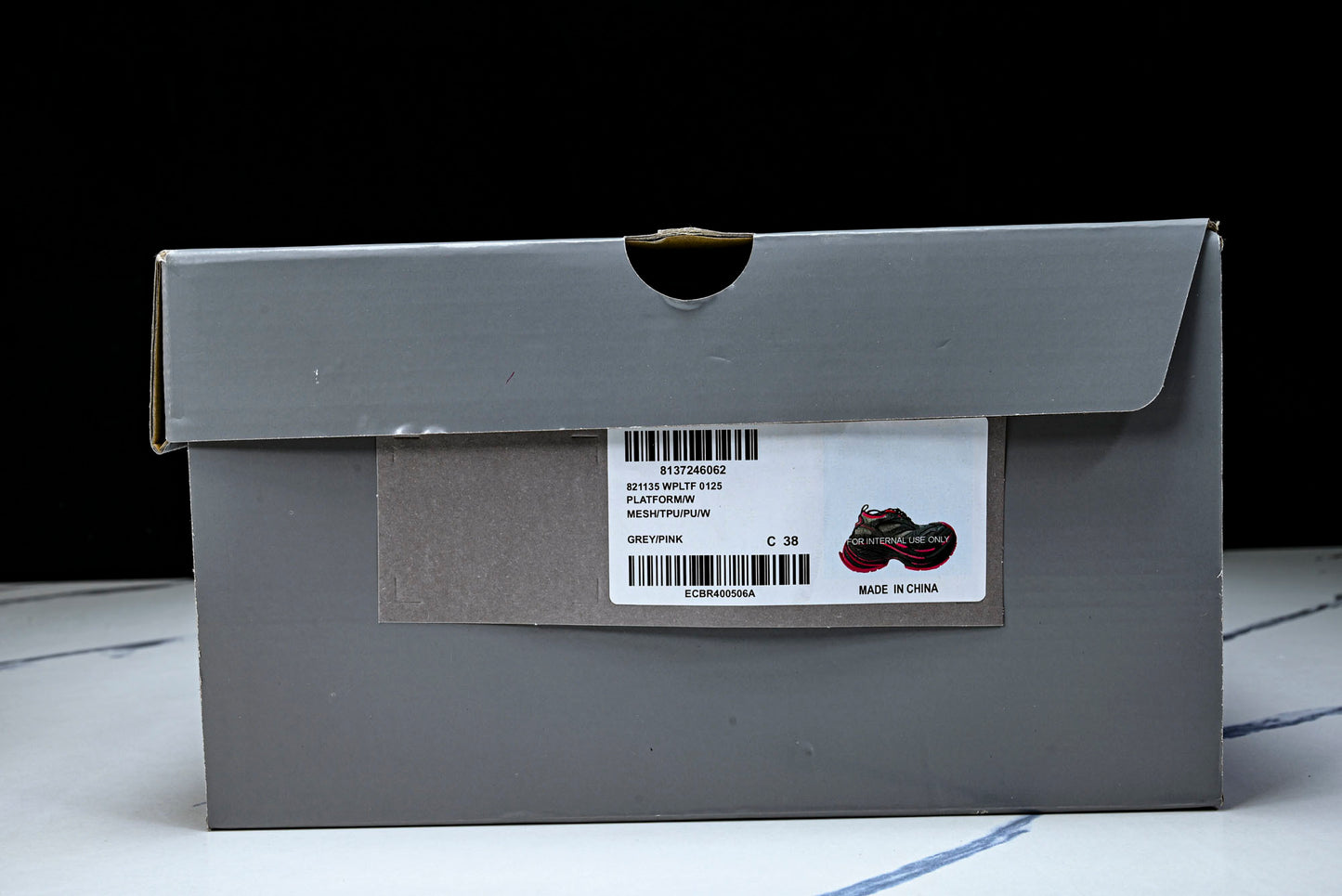 Вalenciaga Platform Sneaker 'Grey Pink'