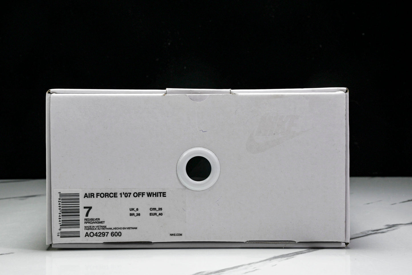 Off-White AF1 'Red' (Unreleased)