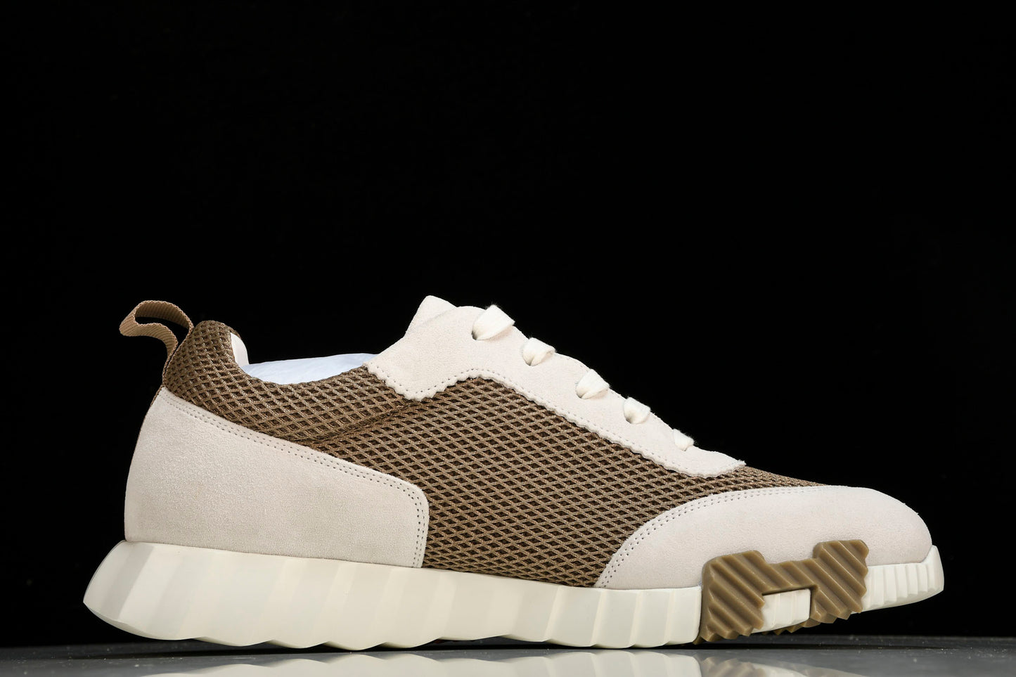 Hermès Bouncing Sneaker 'Beige Argile Blanc'