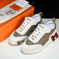 Hermès Bouncing Sneaker 'Beige Argile Blanc'