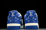 Louis Vuittоп Trainer Low 'Blue Monogram Textile'