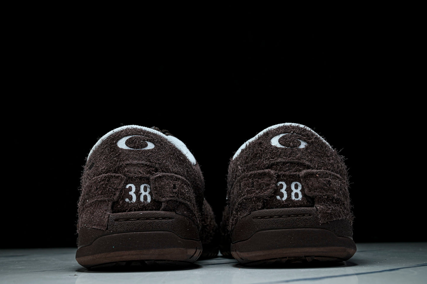 Вalenciaga Hamptons Suede Sneaker 'Dark Brown'