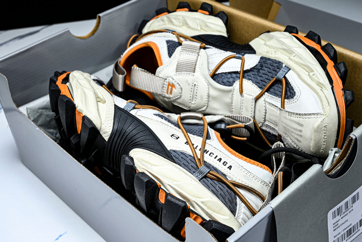 Вalenciaga Hike Sneaker 'Beige Orange'