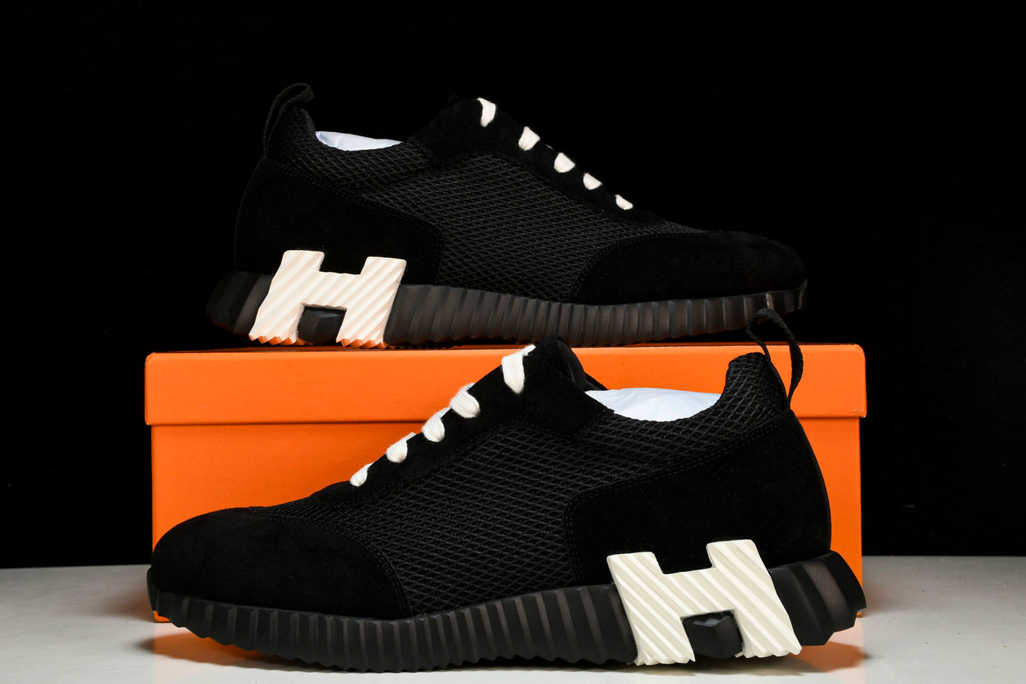 Hermès Bouncing Sneaker 'Noir'