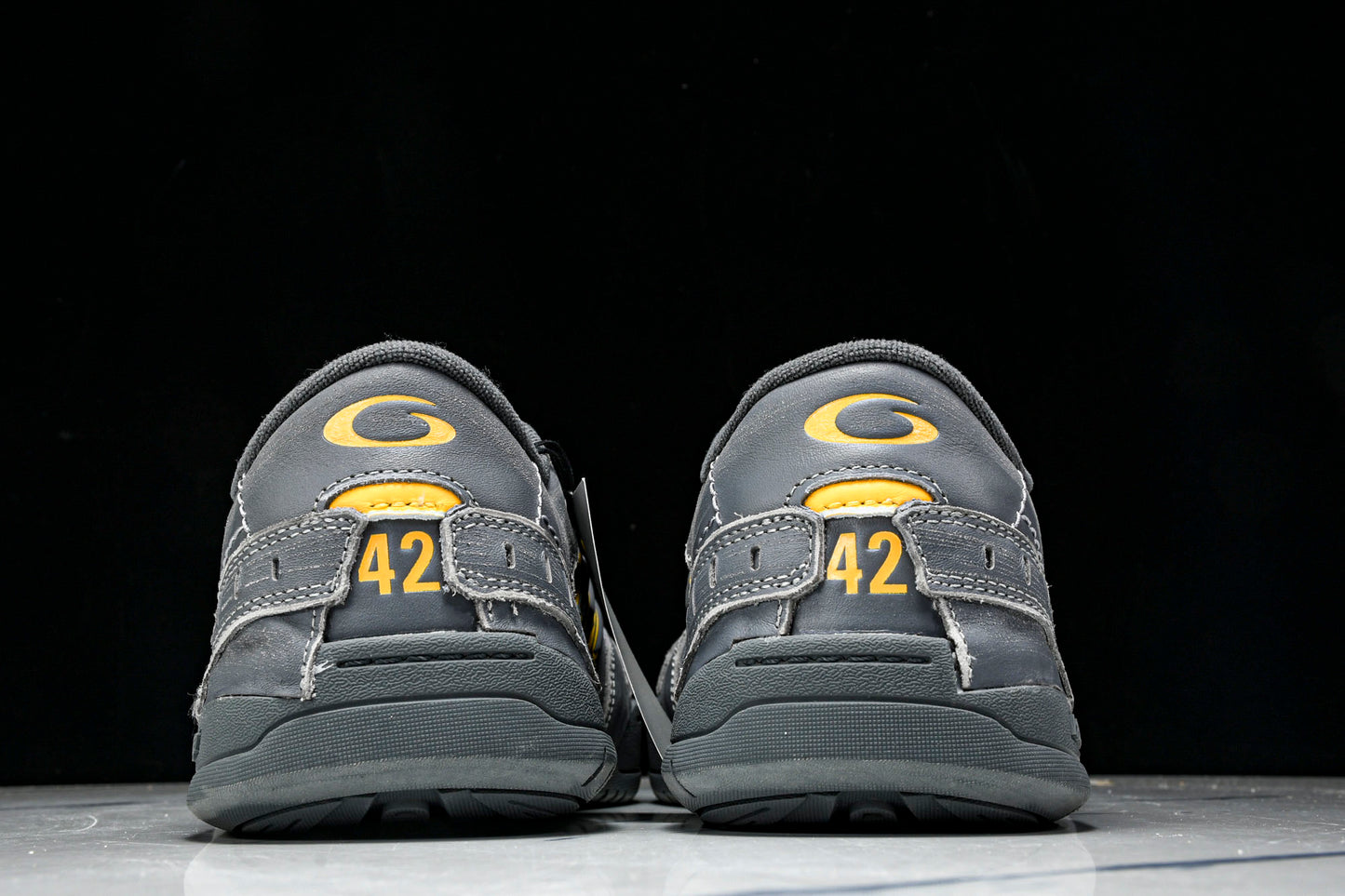 Вalenciaga Hamptons Worn-Out Sneaker 'Grey Yellow'
