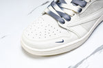 Travis Scott AJ1 Low x Supreme 'White Grey Sole' (Custom)