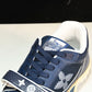 Louis Vuittоп Trainer Low Velcro Strap 'Navy Mesh'