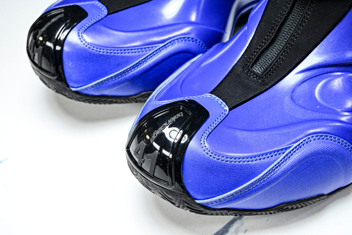 Вalenciaga Basketball Sneaker 'Blue Metallic'