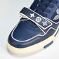 Louis Vuittоп Trainer Low Velcro Strap 'Navy Mesh'