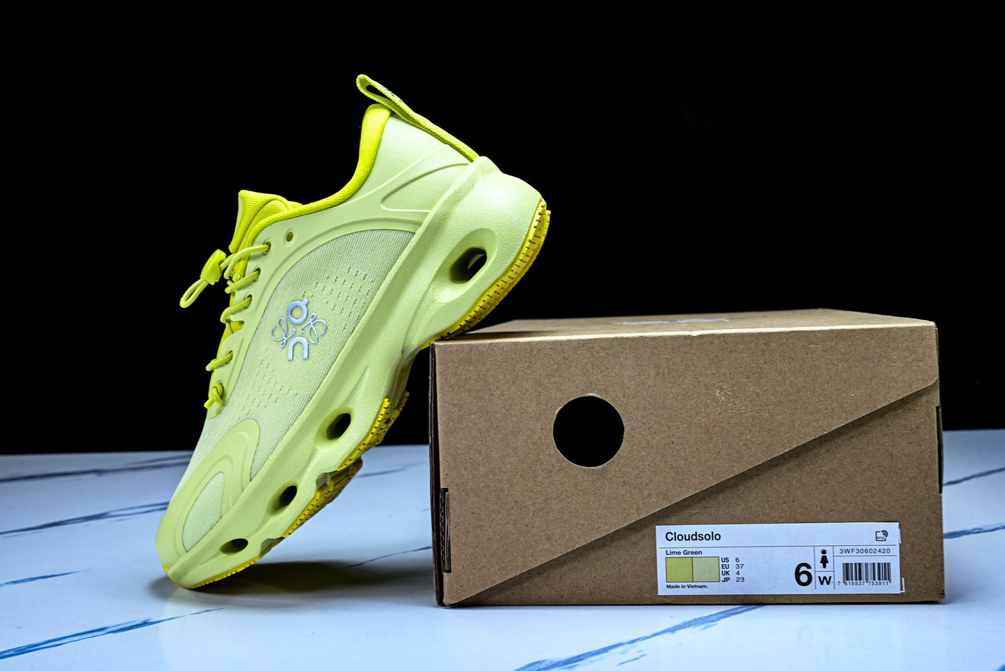 LOEWE × ON Cloudsolo 'Lime Green'