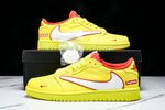 Travis Scott AJ1 Low x Supreme 'Yellow White' (Custom)
