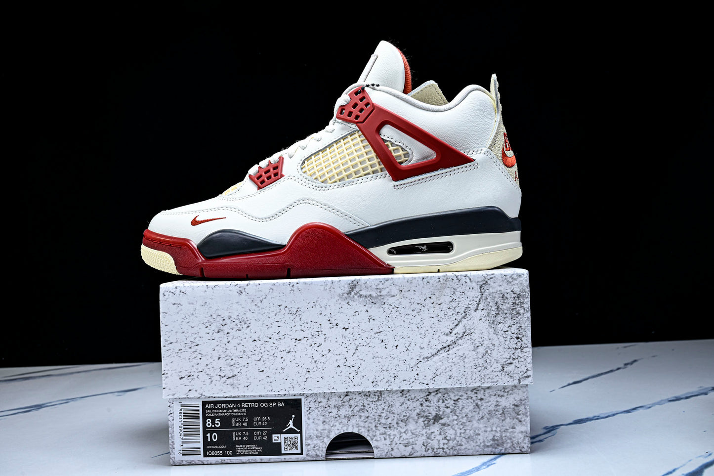 Nigel Sylvester x AJ4 Retro OG 'Brick After Brick'