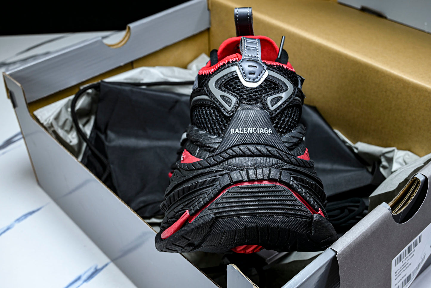 Вalenciaga Platform Sneaker 'Black Red'