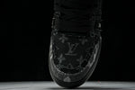 Louis Vuittоп Trainer Low 'Black Denim Monogram Textile'