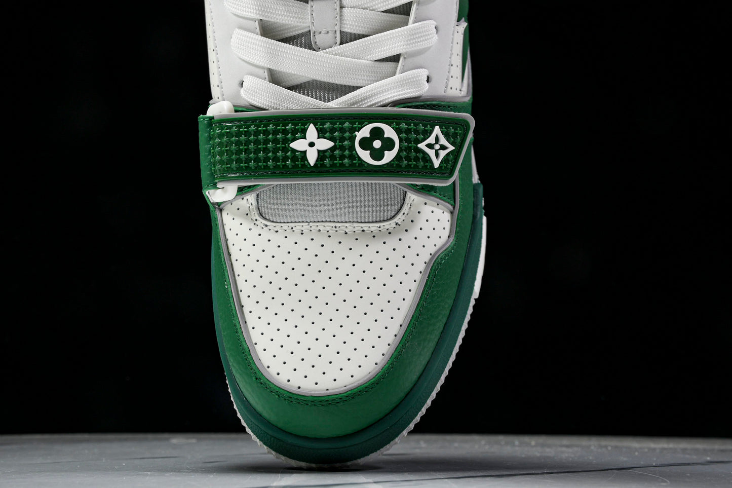 Louis Vuittоп Trainer Low Velcro Strap 'Perforated Green'