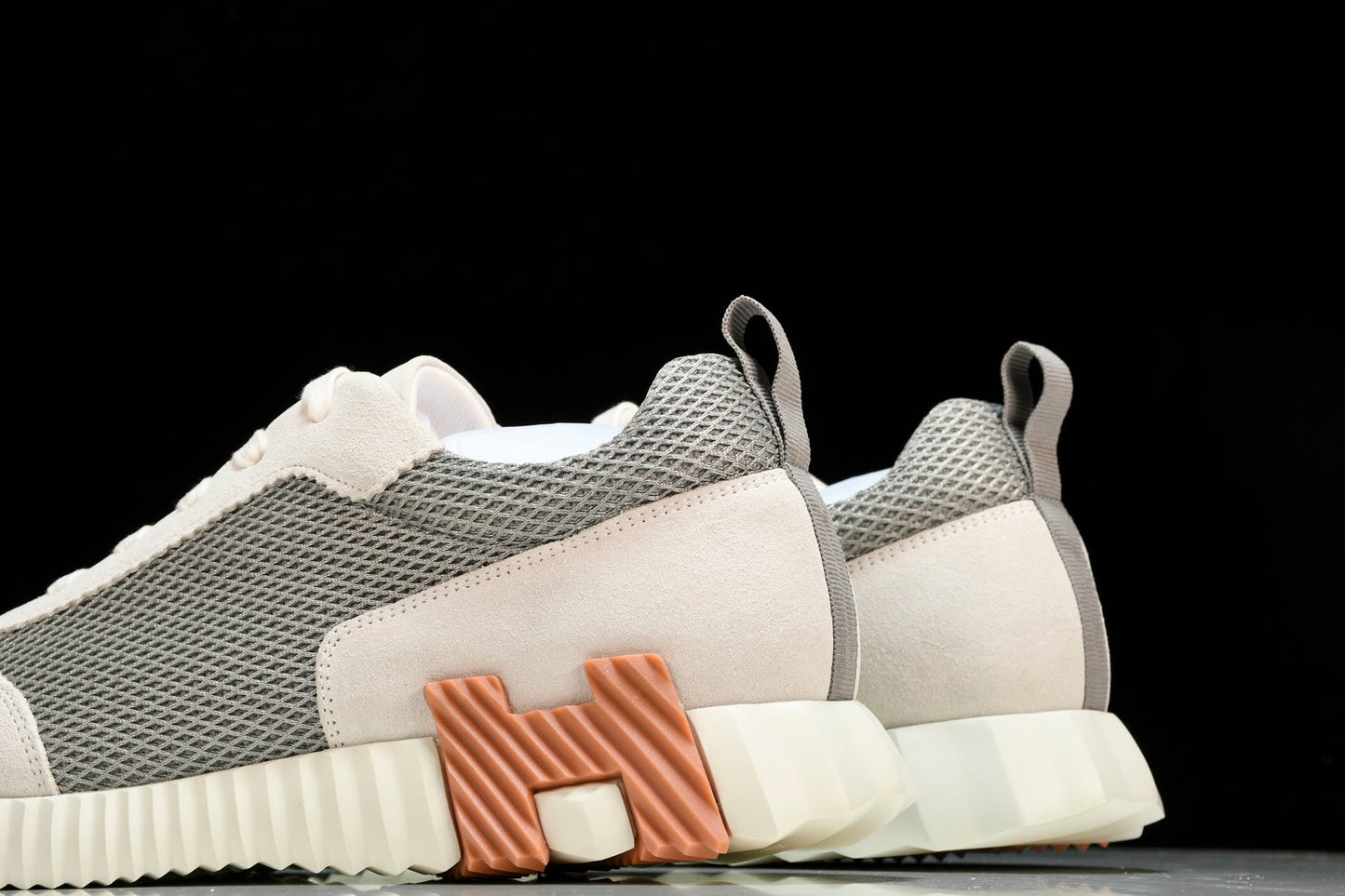 Hermès Bouncing Sneaker 'Gris Lulea Blanc'