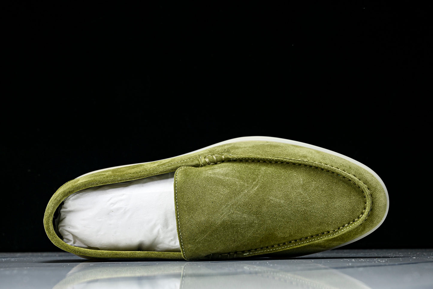 Loro Piana Summer Walk Loafer 'Green'