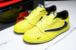 Travis Scott AJ1 Low x Supreme 'Yellow Black' (Custom)