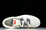 Travis Scott AJ1 Low x Supreme 'White Grey Sole' (Custom)