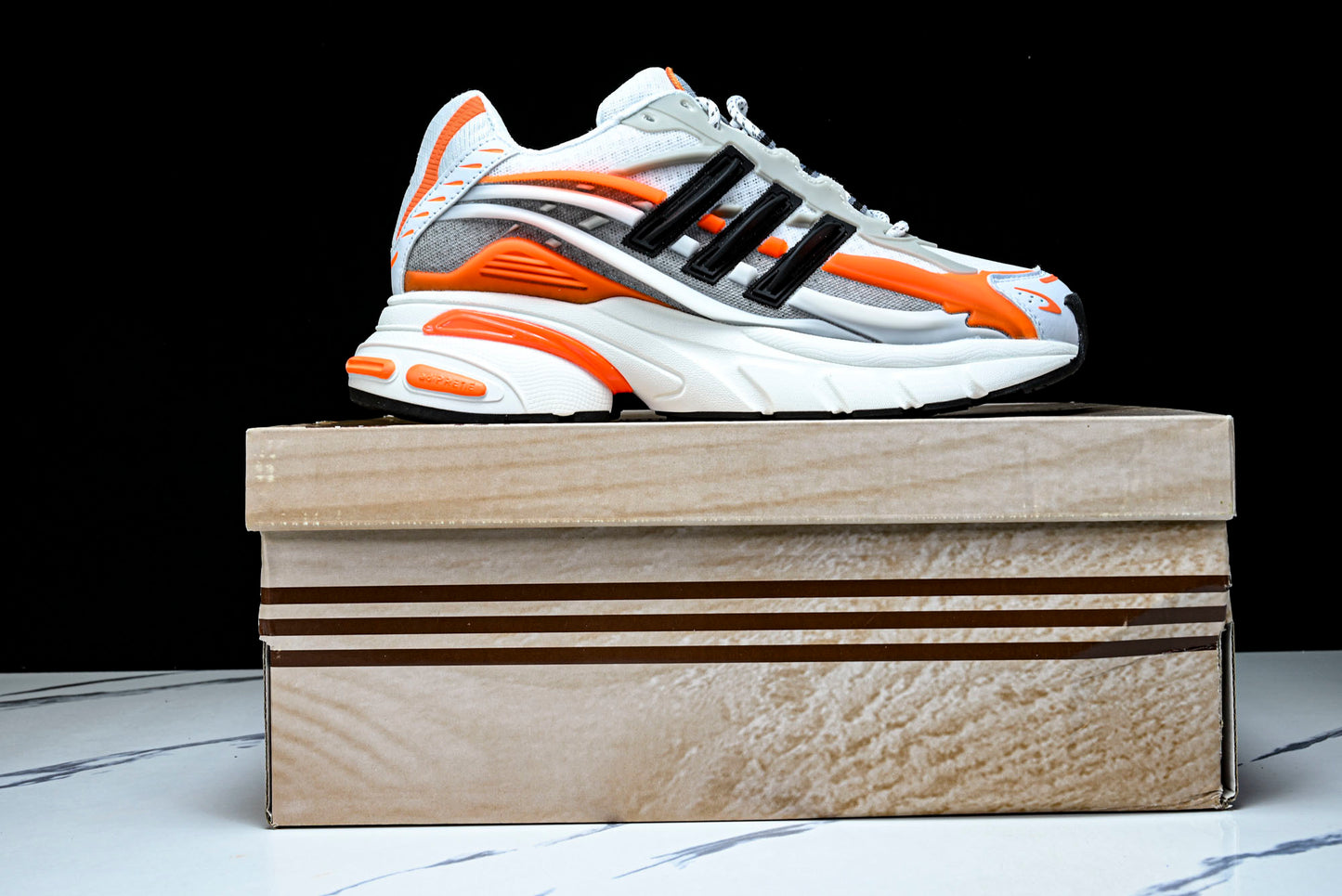 AD1STAR Jellyfish x Pharrell Williams x Virginia 'Orange Focus Olive'